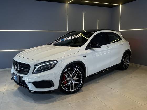 MERCEDES-BENZ GLA 45 AMG 2.0 16V TURBO GASOLINA 4P AUTOMÁTICO